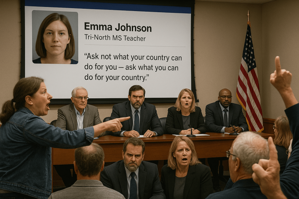 Tri-North Teacher Suspended for JFK Quote in Facebook&nbsp;Bio