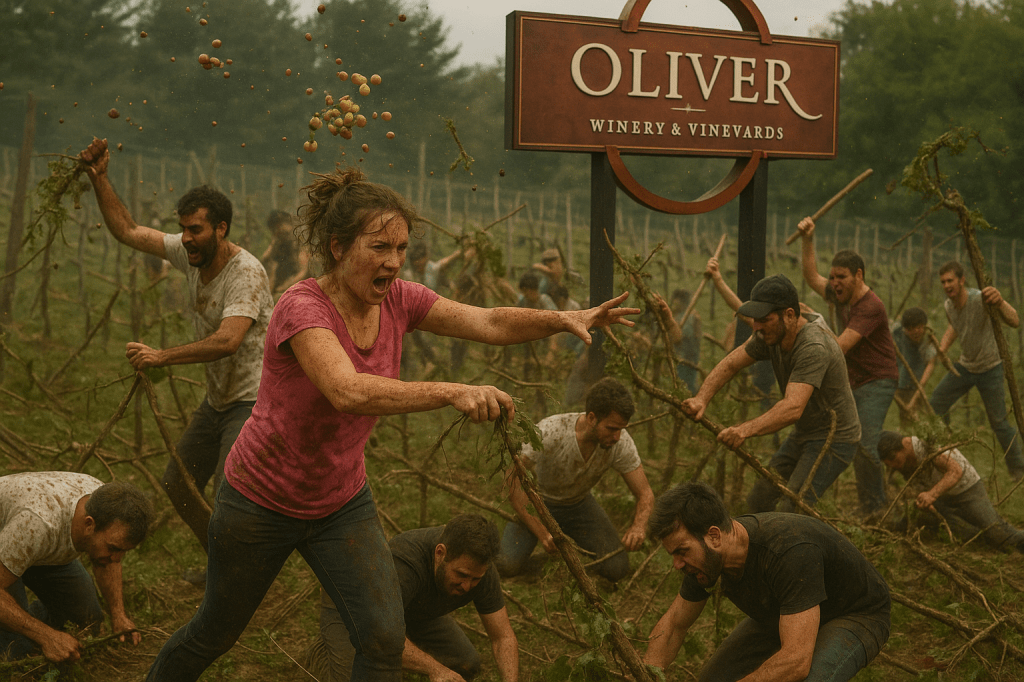 Rival Vintners Seize, Destroy Oliver Winery Vineyard in Savage Challenge to Long-Held&nbsp;Power